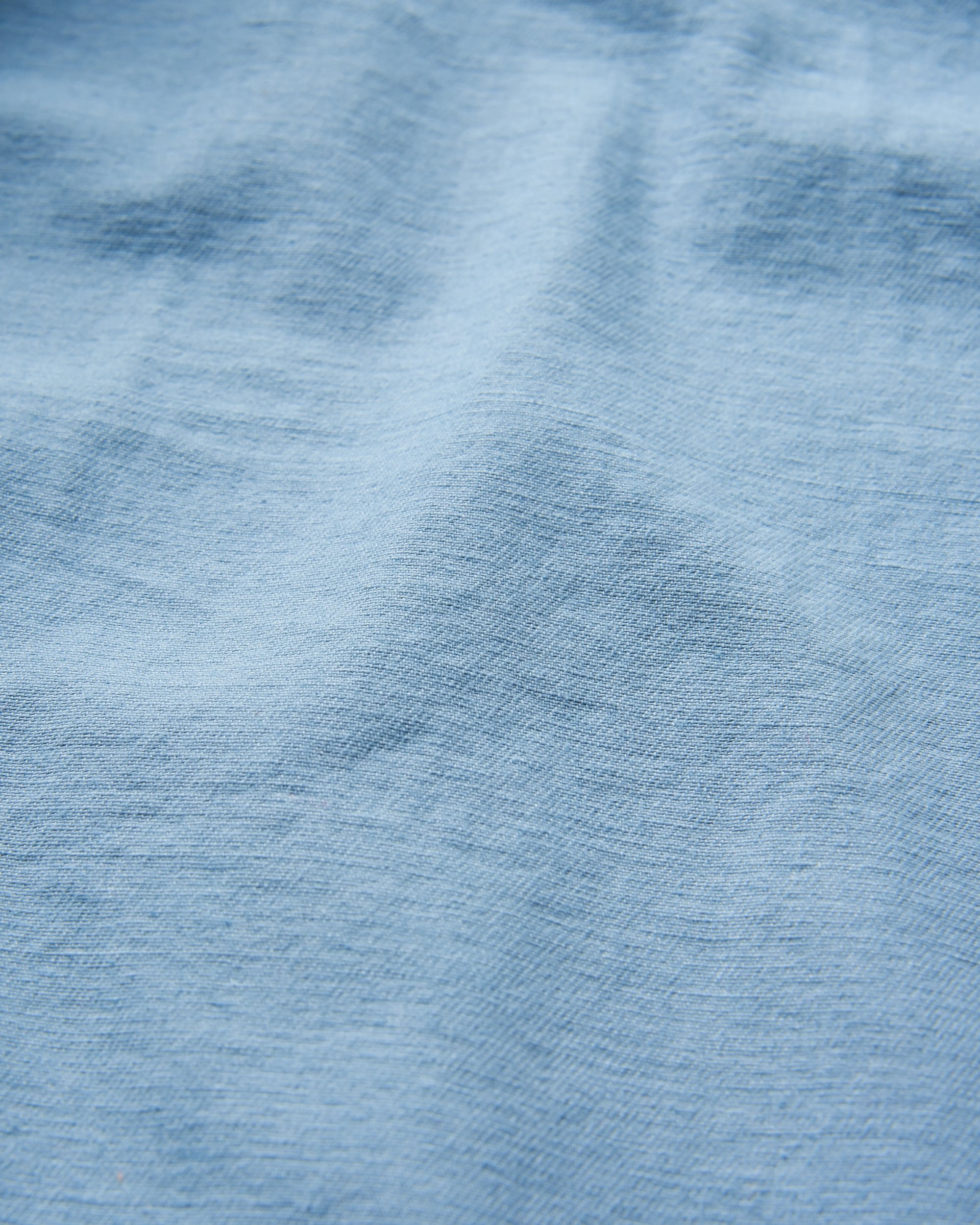 Stella Organic Cotton LS Shirt - Faded Denim - Flatlay