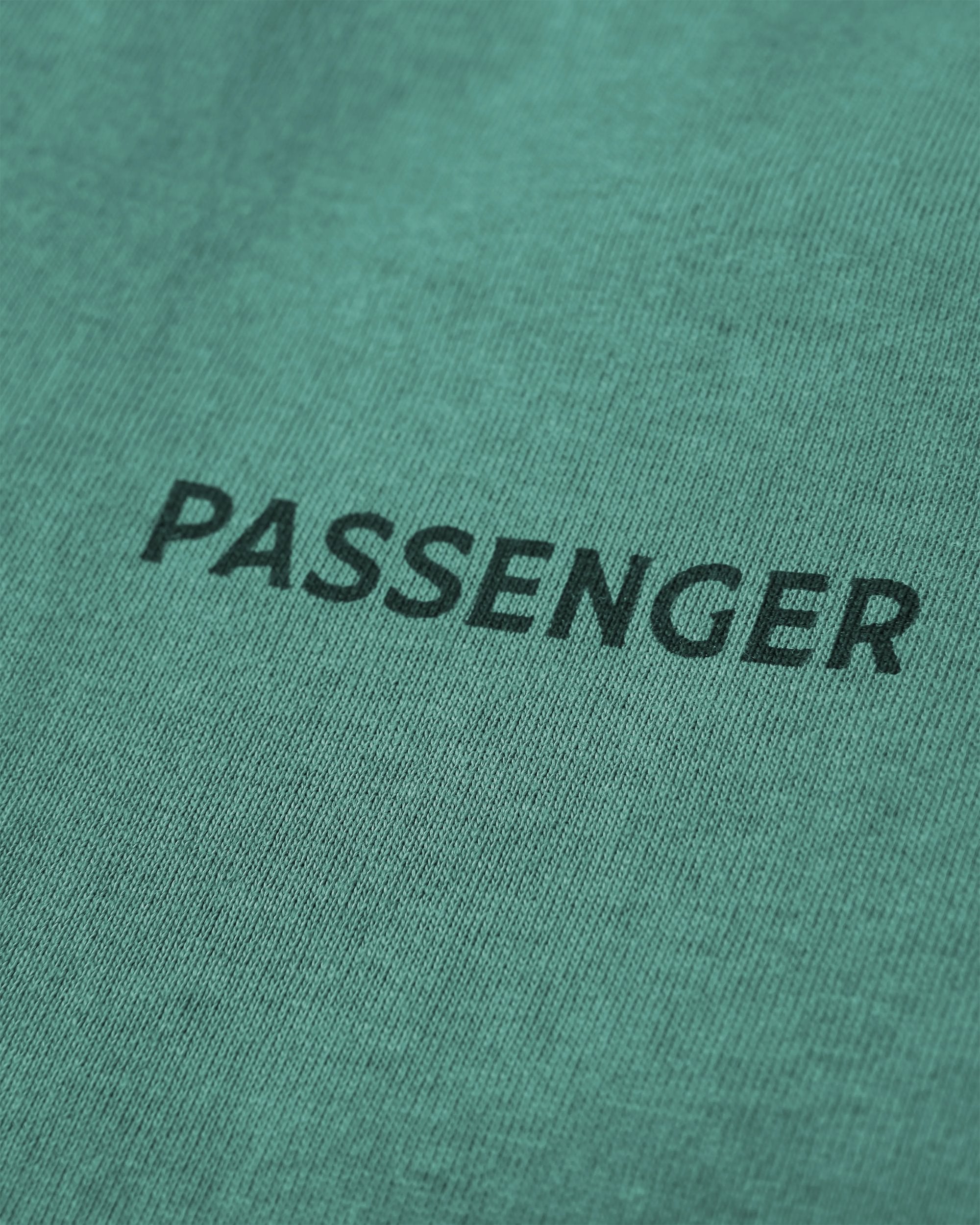 Roamer Recycled Cotton T-Shirt - Deep Ocean - Flatlay