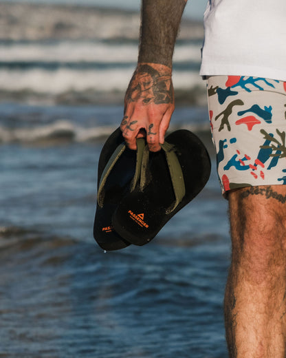 Santos Flip Flop - Khaki - Lifestyle