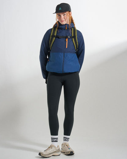 Shasta Lightweight Thermore® Insulated Jacket - Rich Navy/Dark Denim - Studio Model