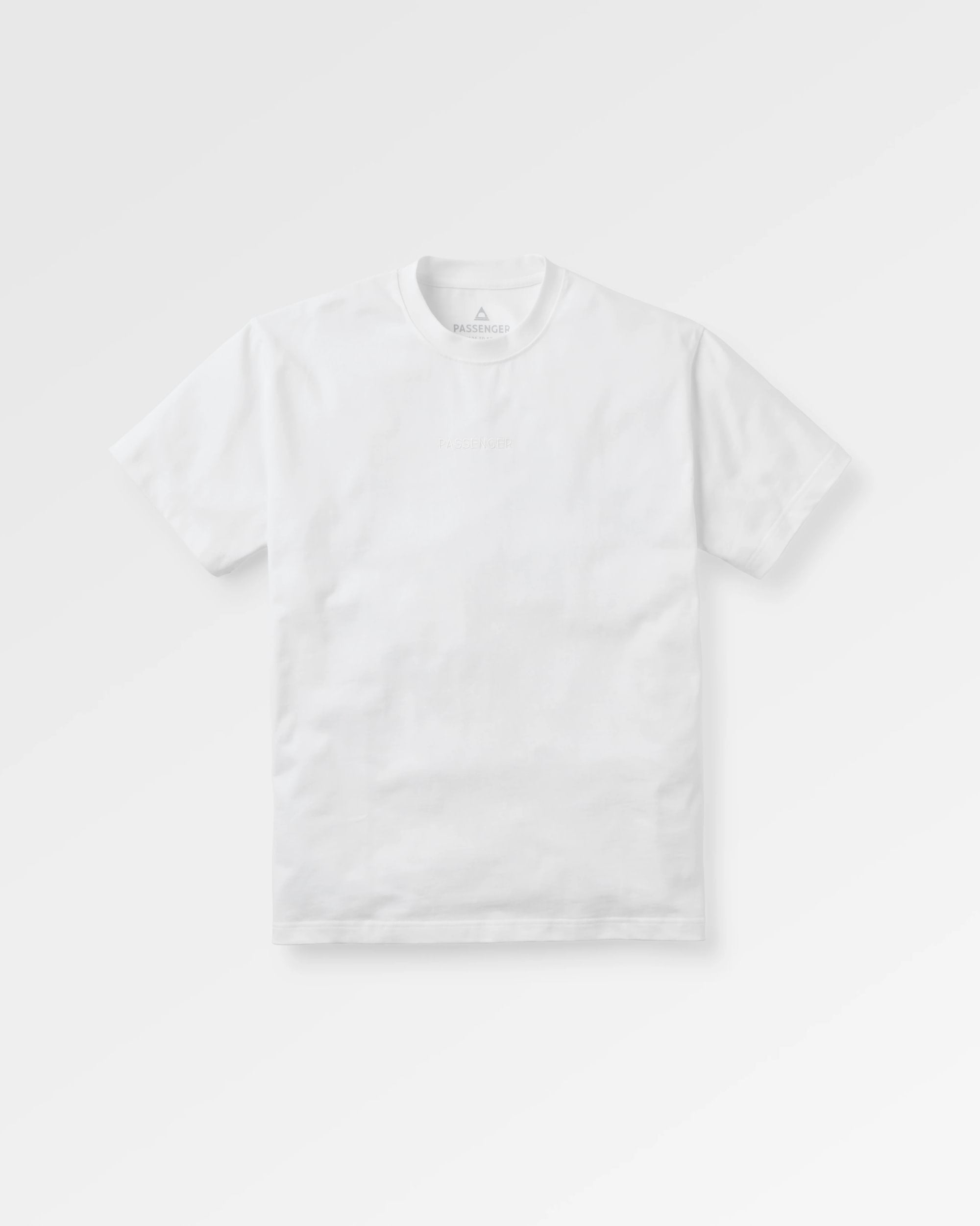 Vita Wordmark Relaxed Fit T-Shirt - White - Flatlay