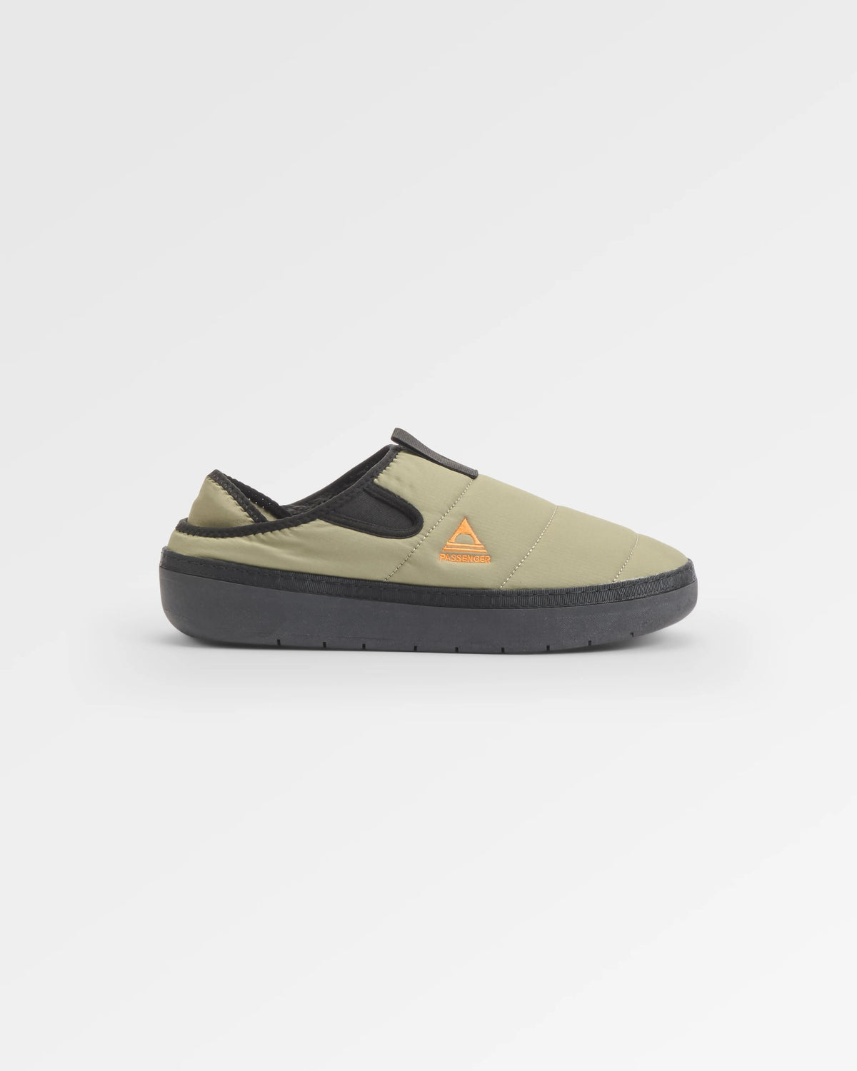 Roamer Men's Slipper - Dusty Olive - Flatlay