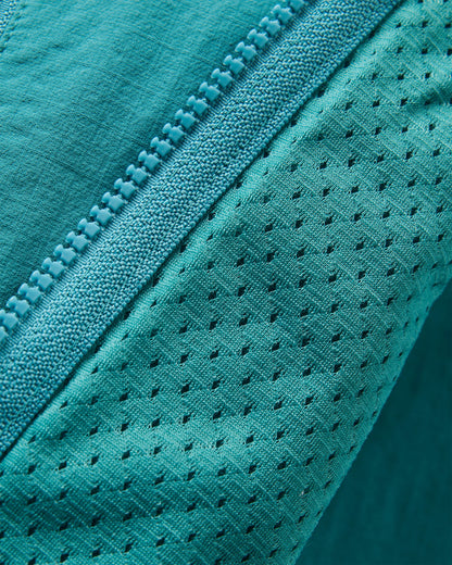 Trailscape Men's Lightweight Softshell Jacket - Mediterranean/ Ocean Teal - Flatlay