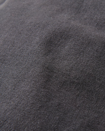 Lakeside Cargo Cotton Trouser - Faded Black - Flatlay