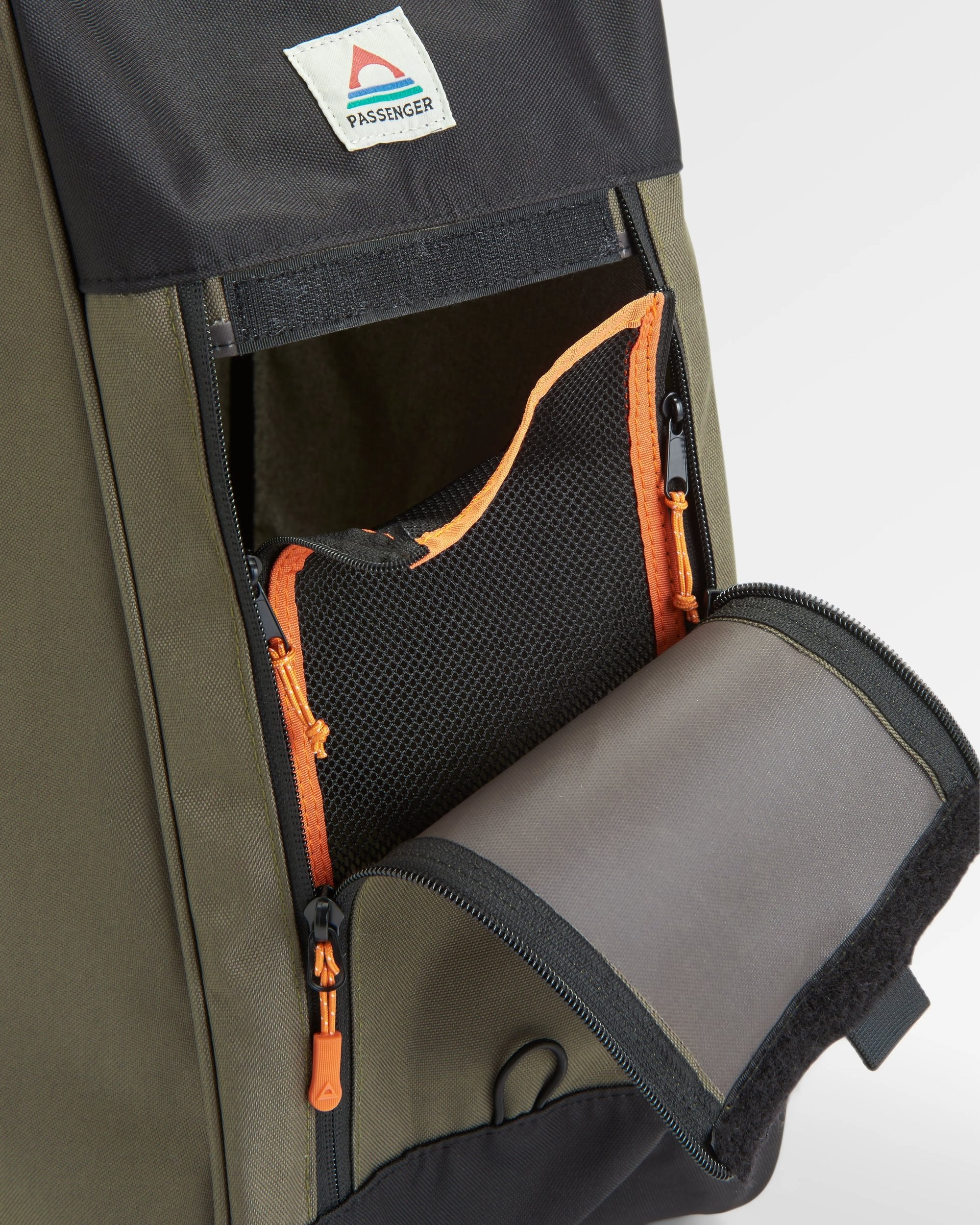 Bootdocker Recycled Boot Bag - Khaki - Flatlay