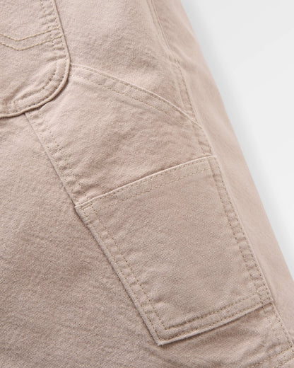 Vantage Organic Cotton Canvas Short - Simply Taupe - Flatlay