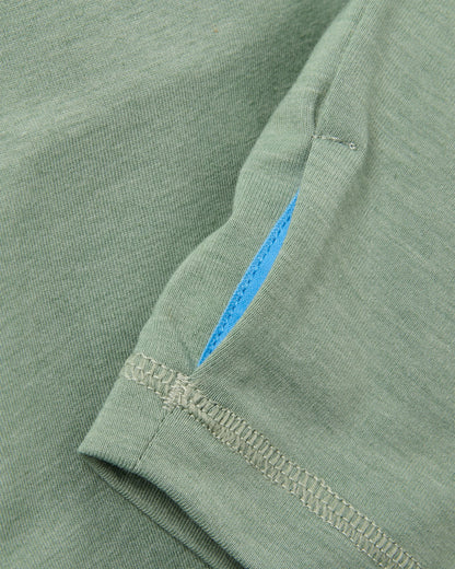 Roamscreen UPF50 Drirelease® Women's Hoodie - Pistachio - Flatlay