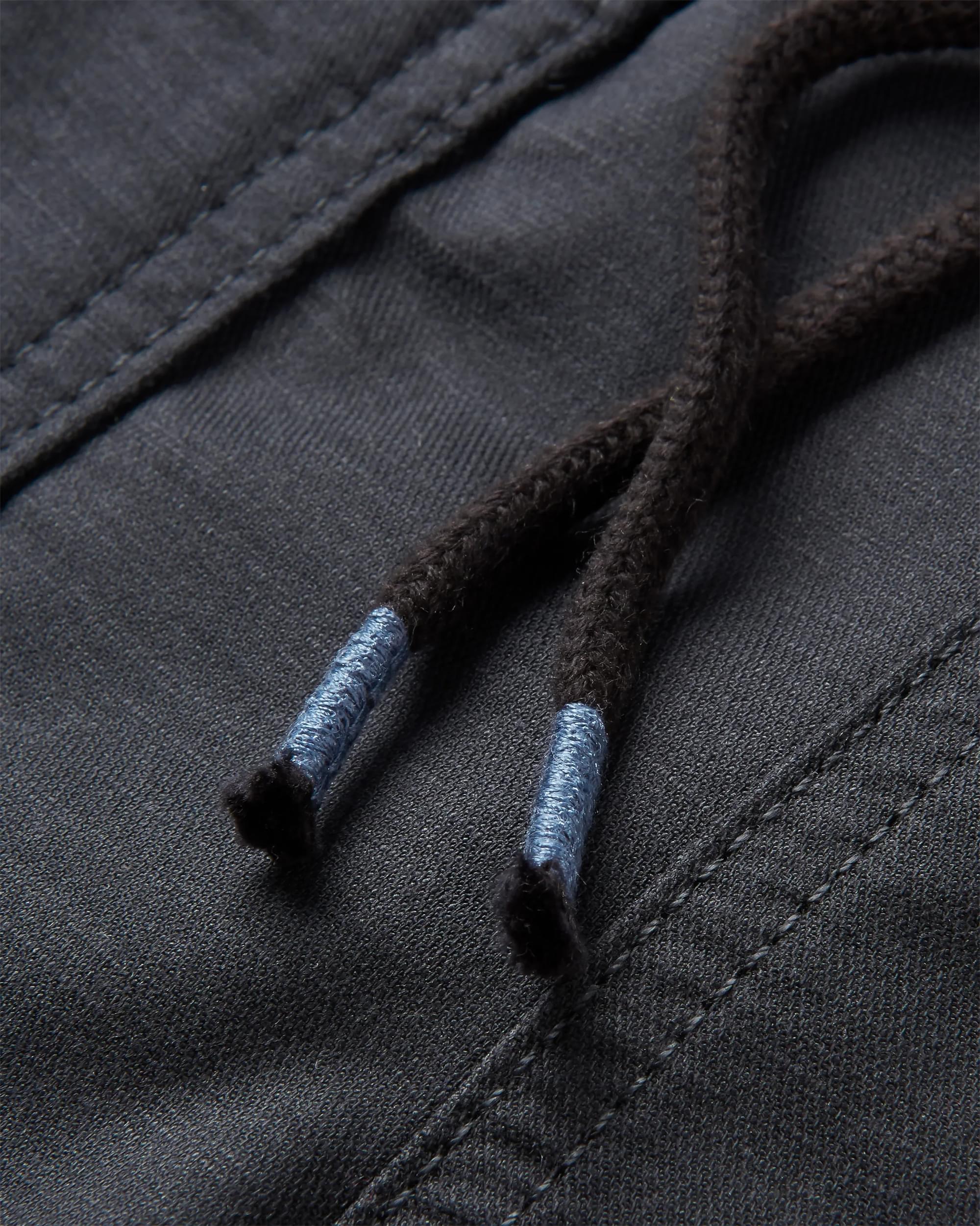 Basswood Organic Cotton Short - Black - Flatlay