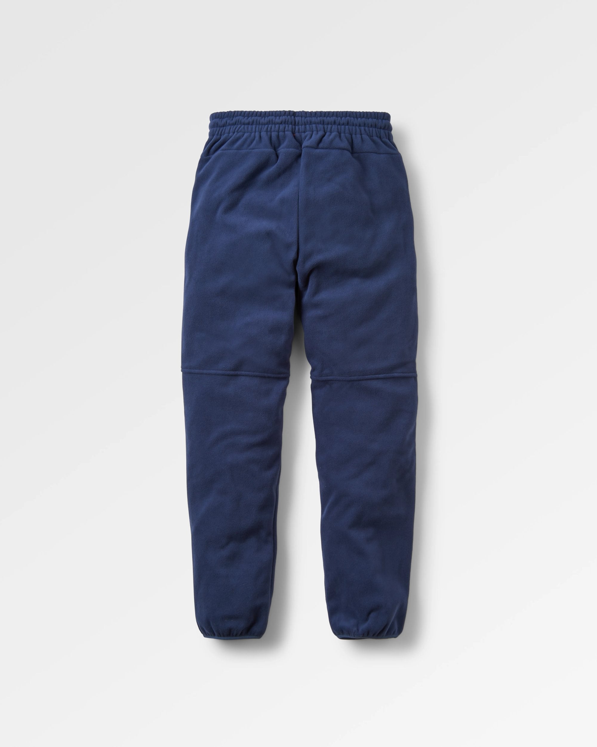 Set Off Recycled Polar Fleece Jogger - Rich Navy - Flatlay