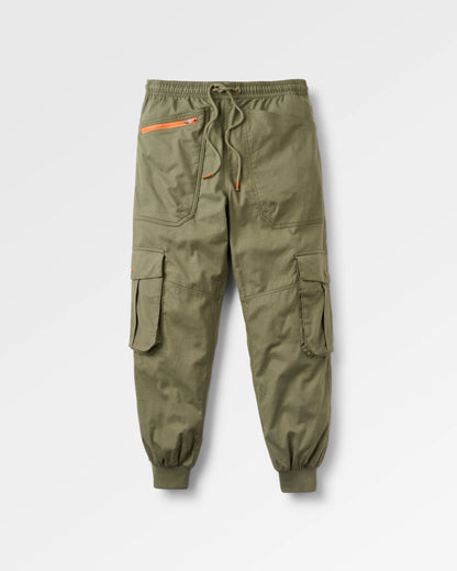 Hydrilla Trouser - Dusty Olive - Flatlay