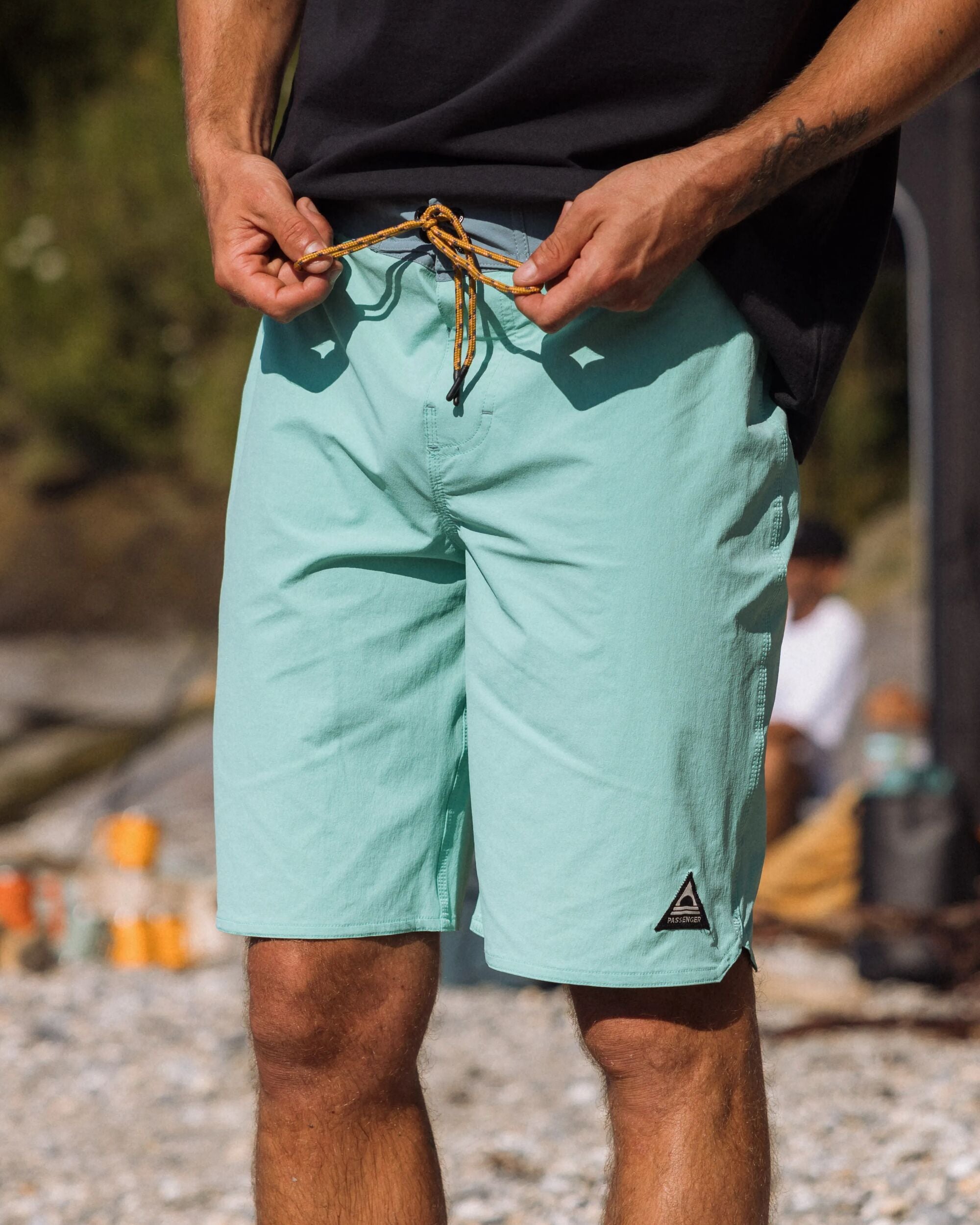 Cruiser NetPlus® Recycled 21" Boardshort - Aqua - Lifestyle