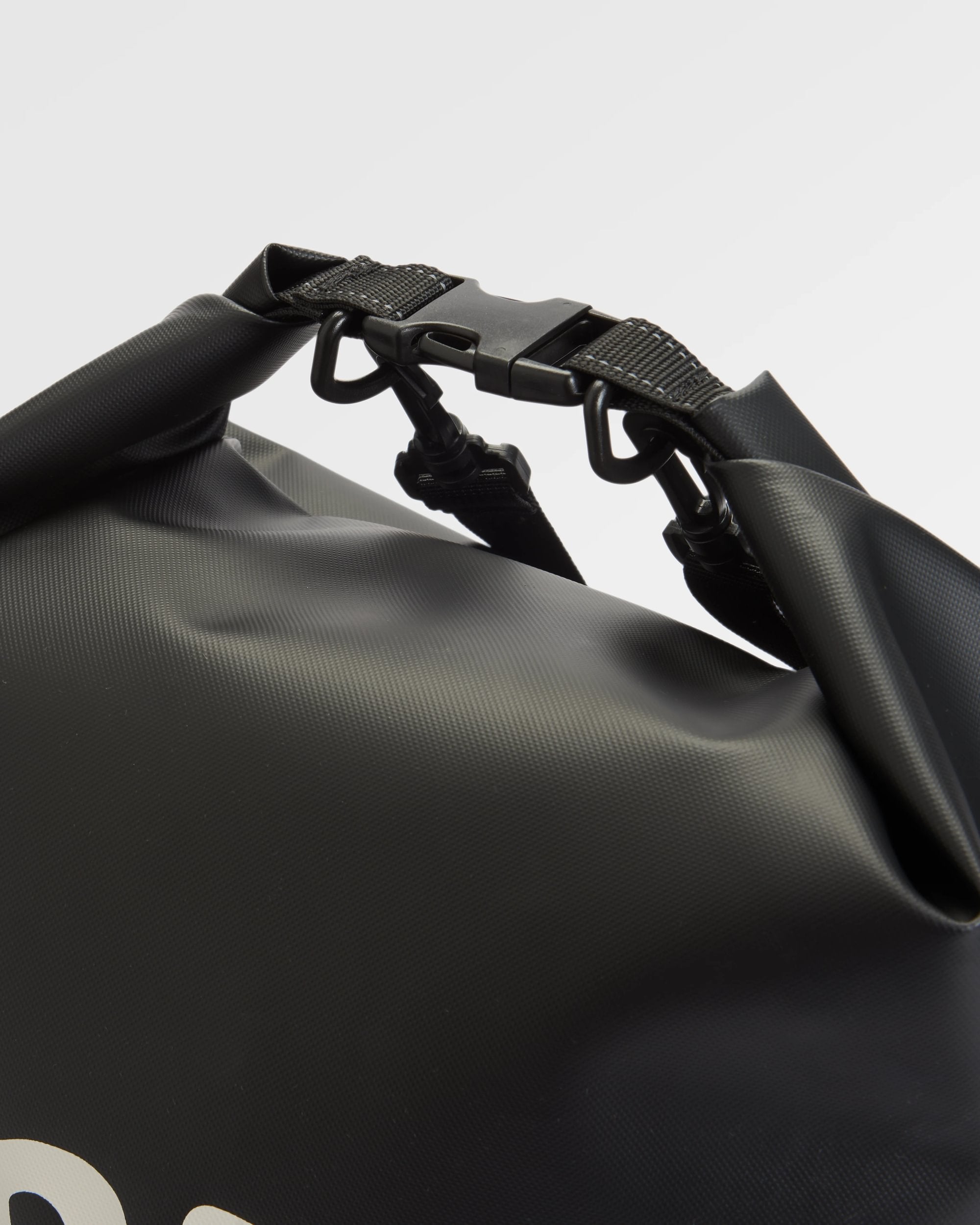 Tide 30L Recycled Dry Bag - Black - Flatlay