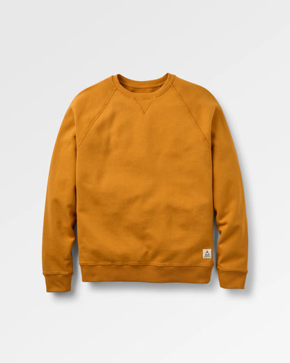 Heritage Men's Sweatshirt - Retro Orange - Flatlay