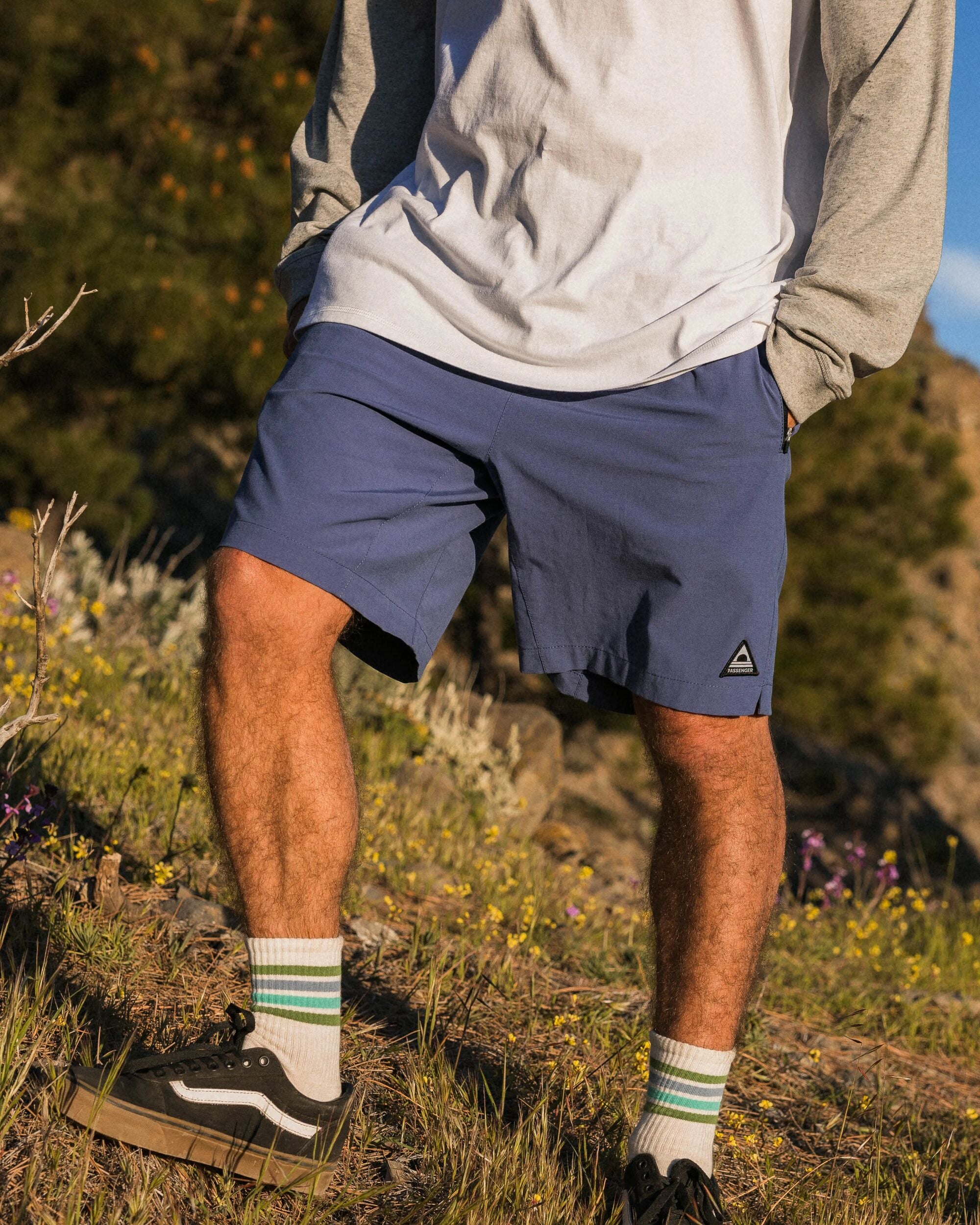 Traveller All Purpose Short - Purple Indigo - Lifestyle