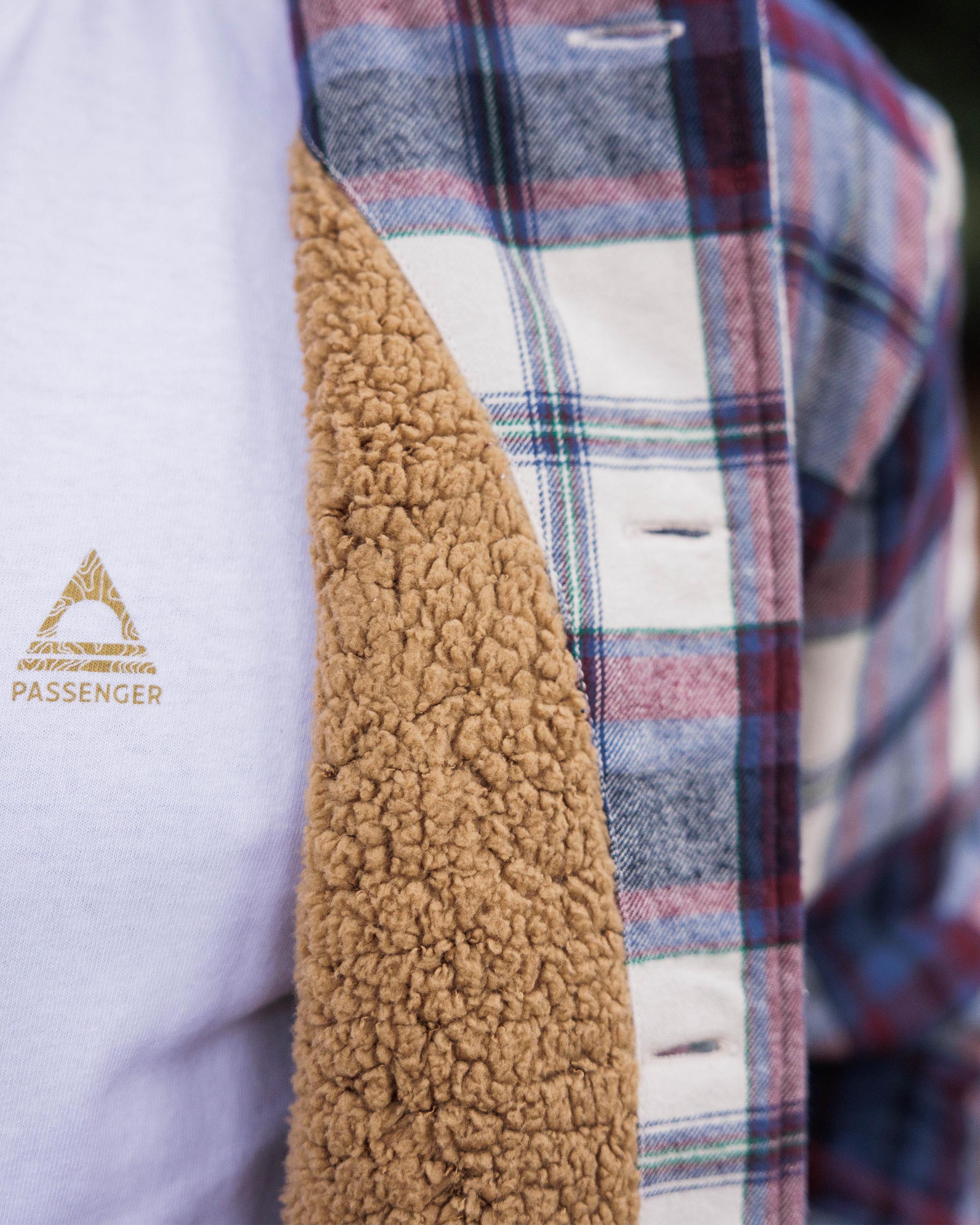 Freestyle Sherpa-Lined Overshirt - Vintage White - Lifestyle