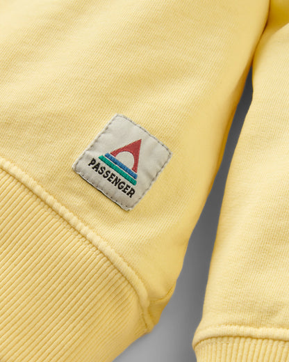 Heritage Recycled Cotton Relaxed Fit Sweatshirt - Sunlight - Flatlay