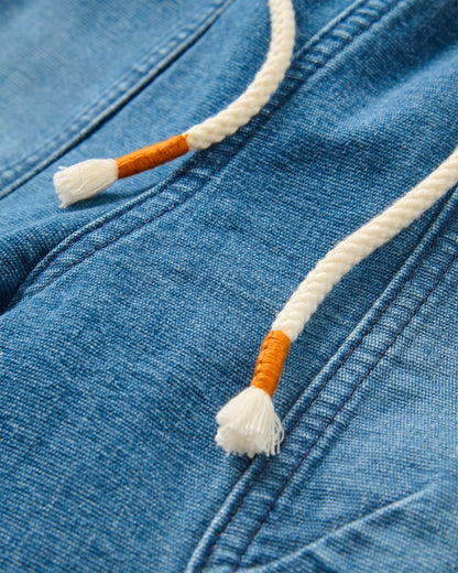 Hydrilla Denim Jogger - Denim Blue - Flatlay