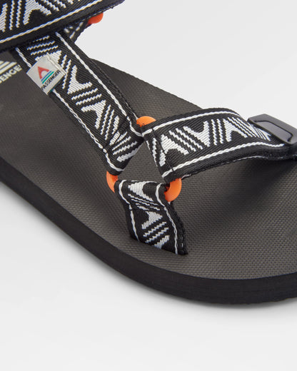 Venice Sandal - Trail Monochrome - Flatlay