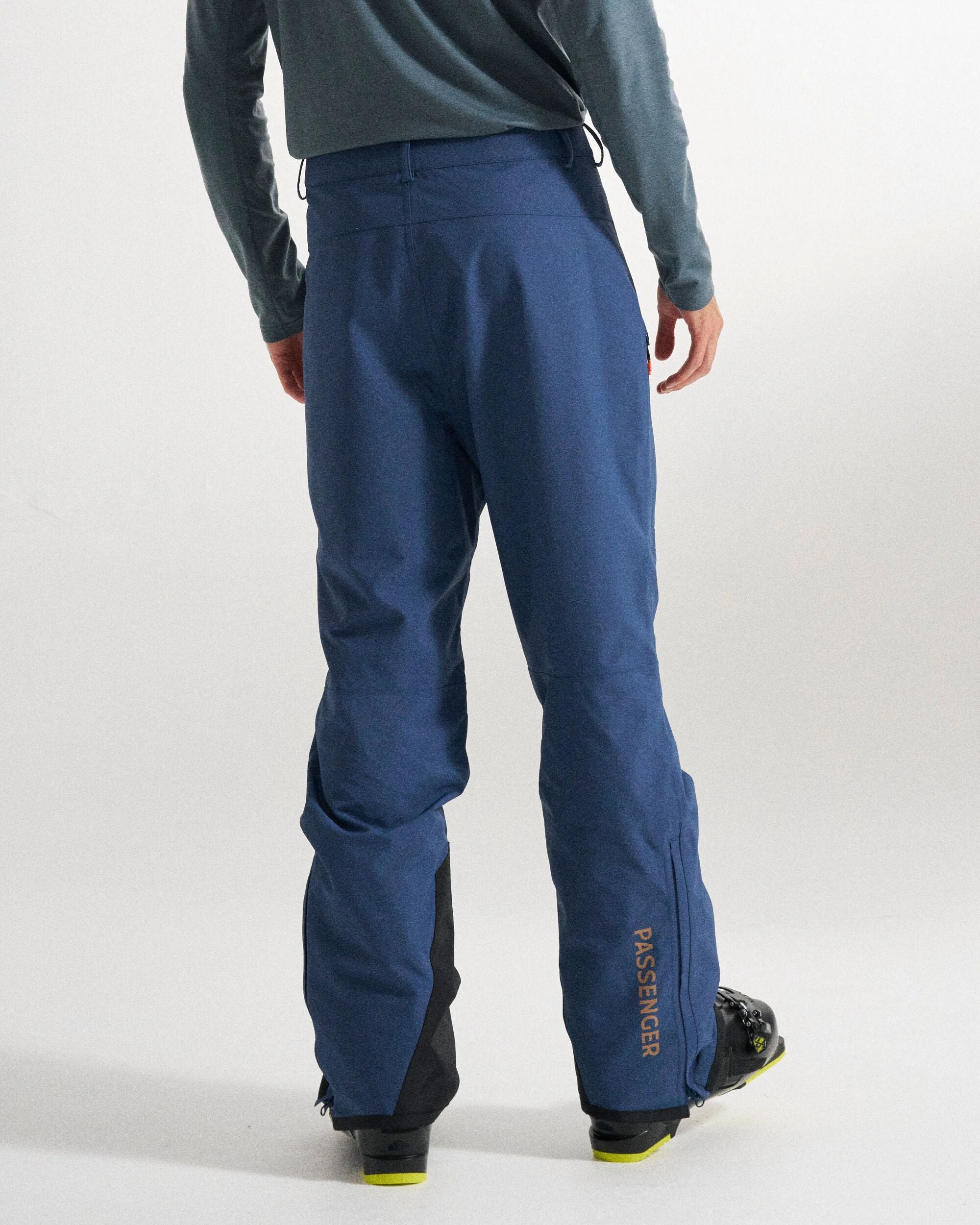 Snowscape Men's Recycled Pant - Dark Denim - Studio Model