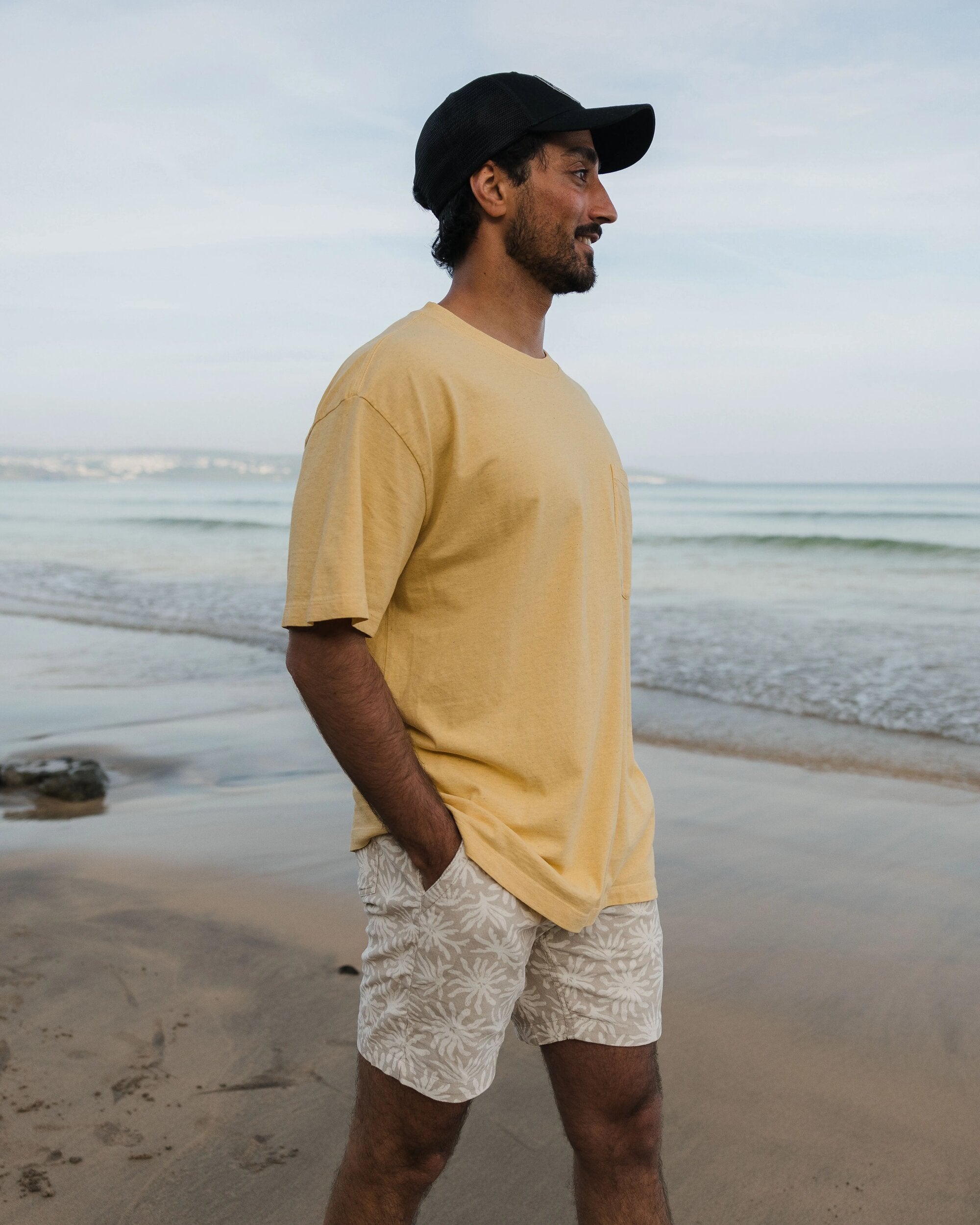 Heritage Recycled Relaxed Fit T-Shirt - Jojoba - Lifestyle