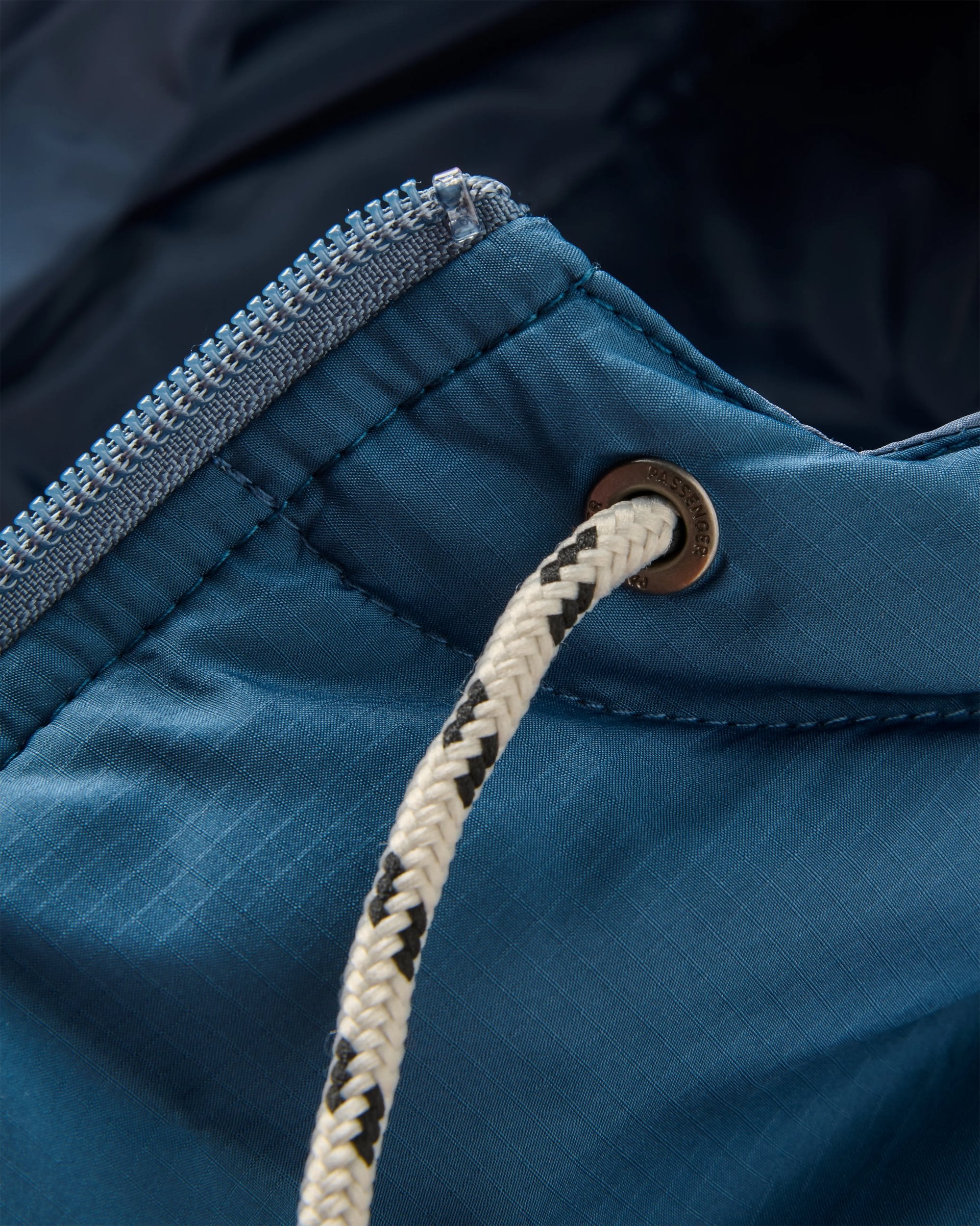 Alexander Recycled Polar Hooded Fleece - Sunrise Orange - Flatlay