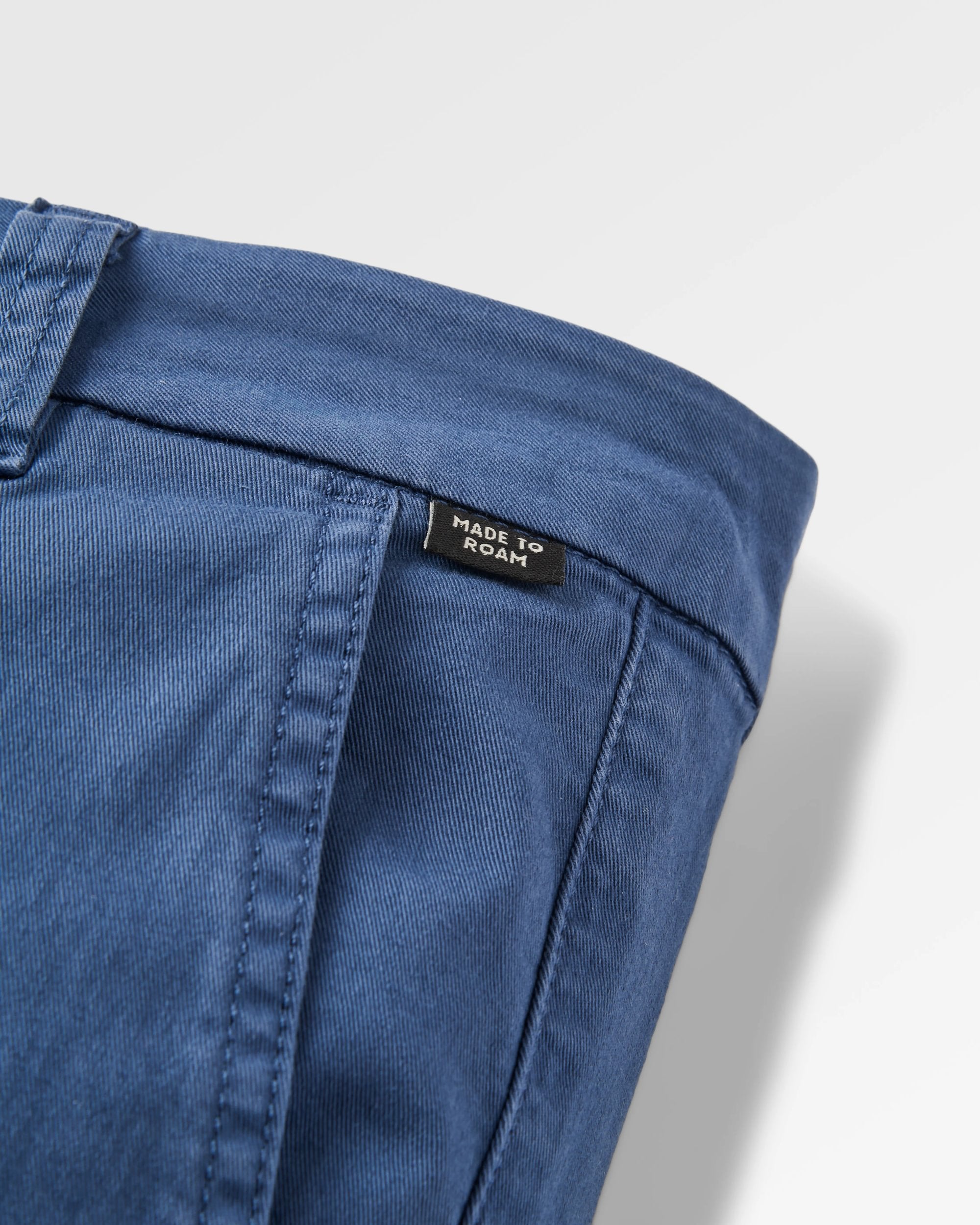 365 Organic Cotton Trouser - Dark Denim
 - Flatlay