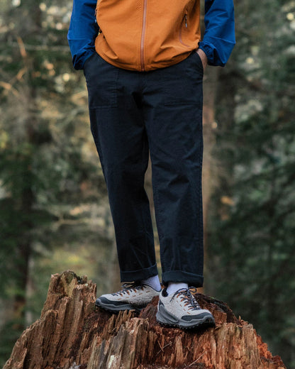 Kimmer Ripstop Cotton Trouser - Black - Lifestyle