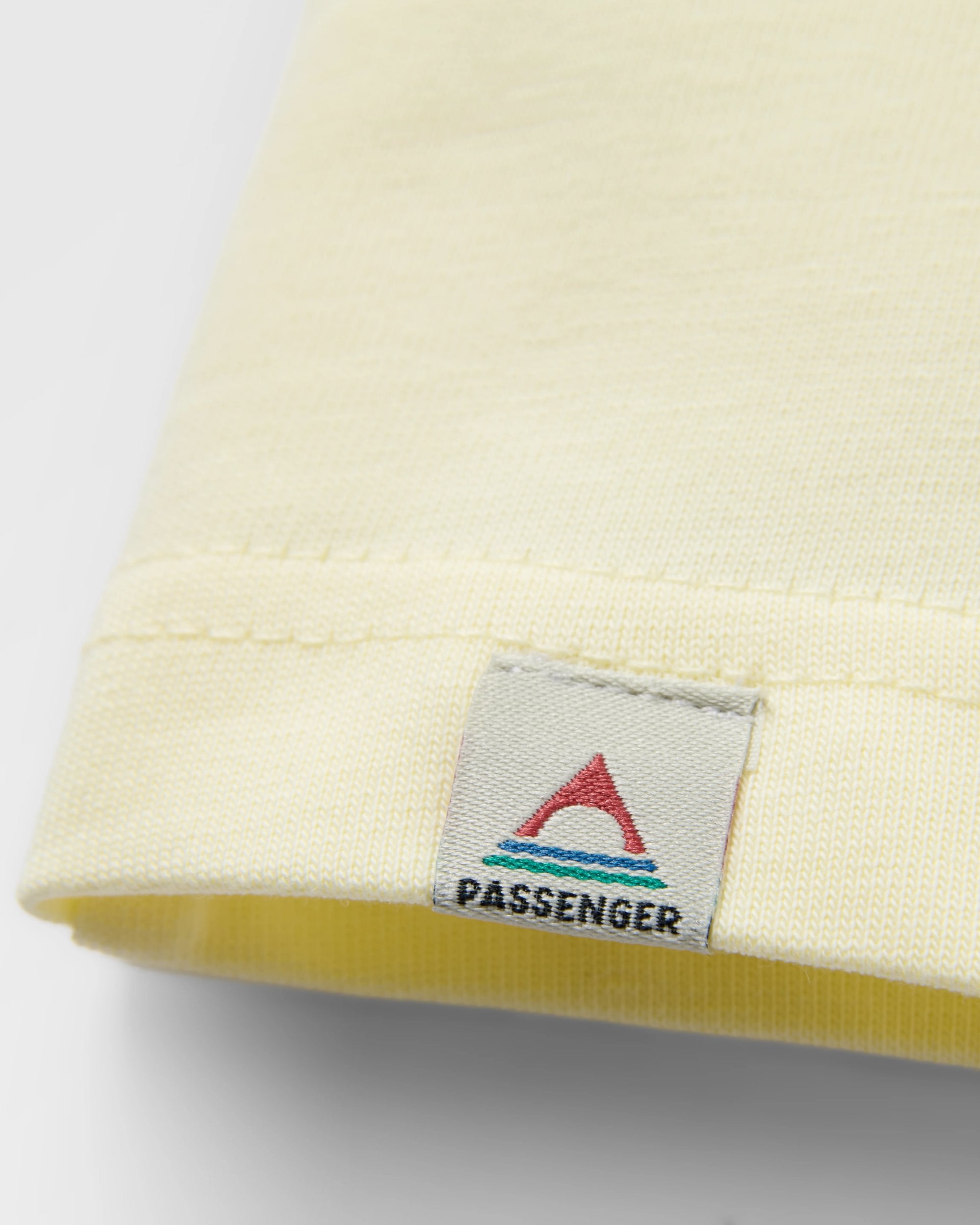 Beyond Relaxed Fit T-Shirt - Pale Yellow - Flatlay