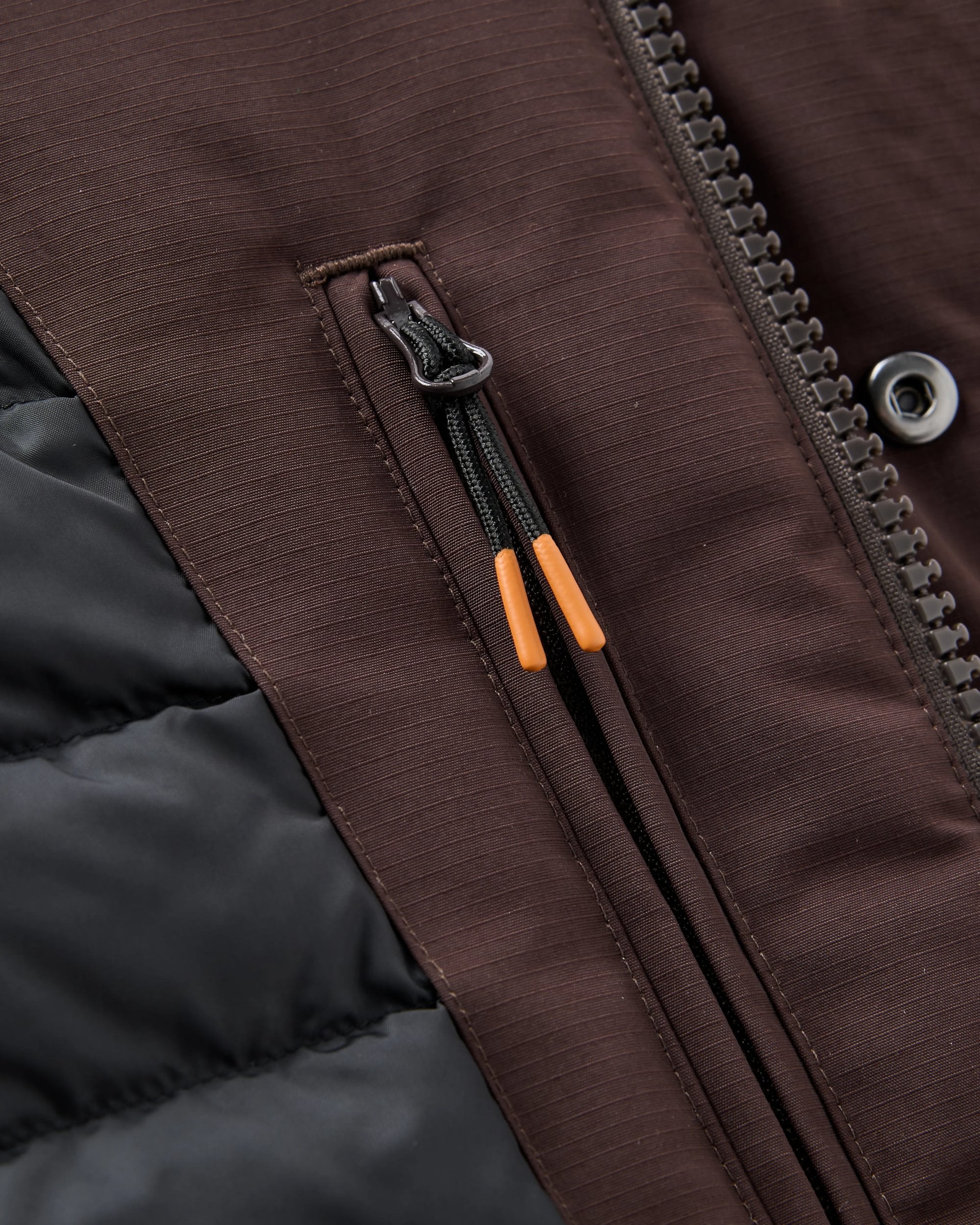 Explorer Waterproof Down Parka - Espresso - Flatlay