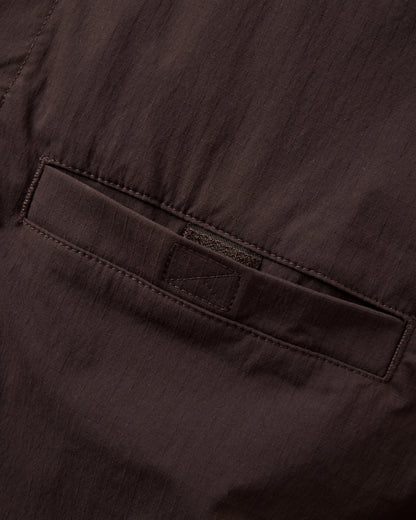 Patrol Ripstop Utility Shirt - Espresso - Flatlay
