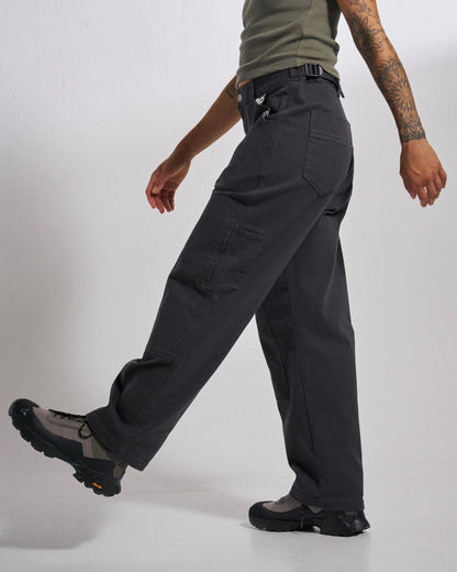 Fortuna Trouser - Faded Black - Studio Model