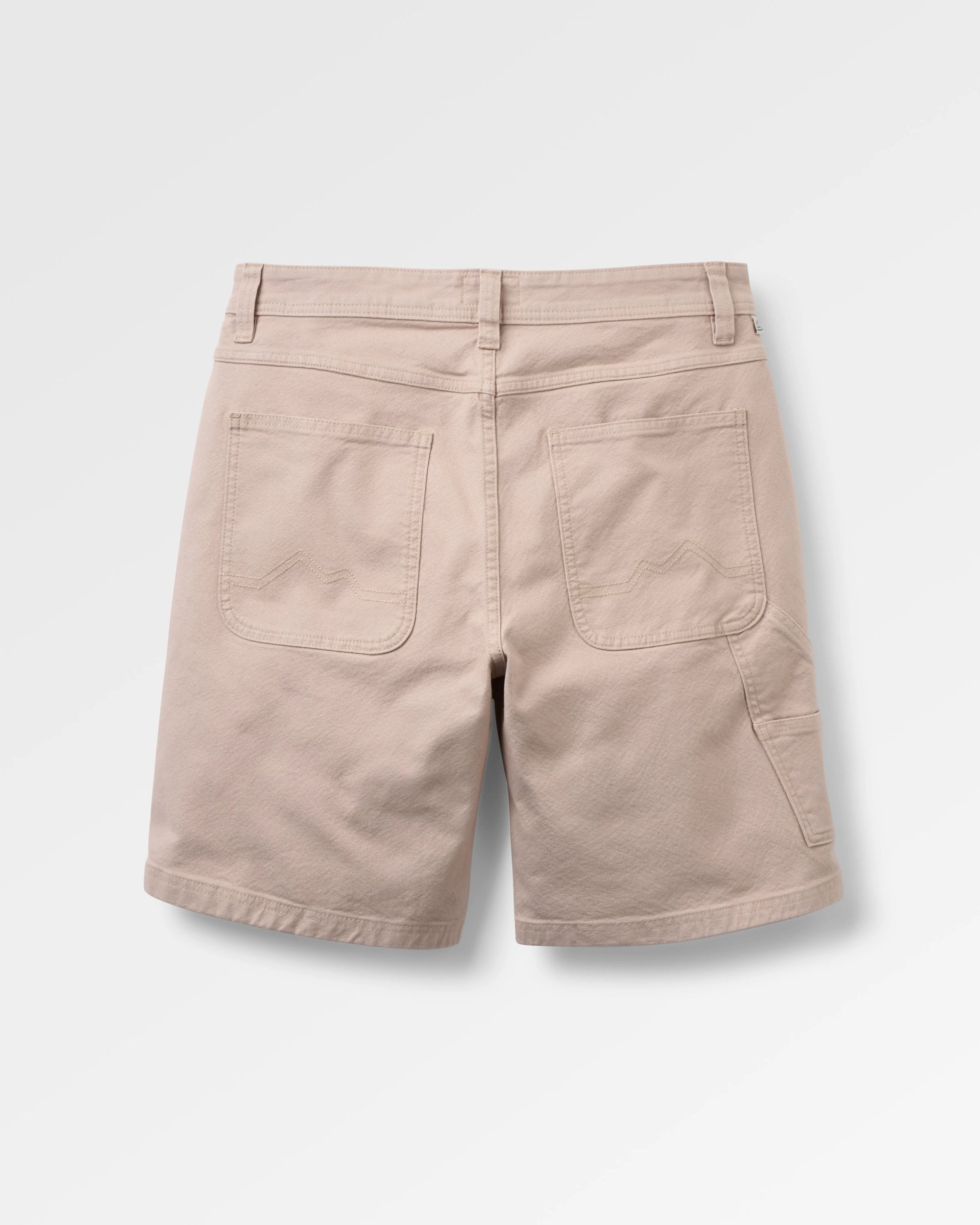 Vantage Organic Cotton Canvas Short - Simply Taupe - Flatlay
