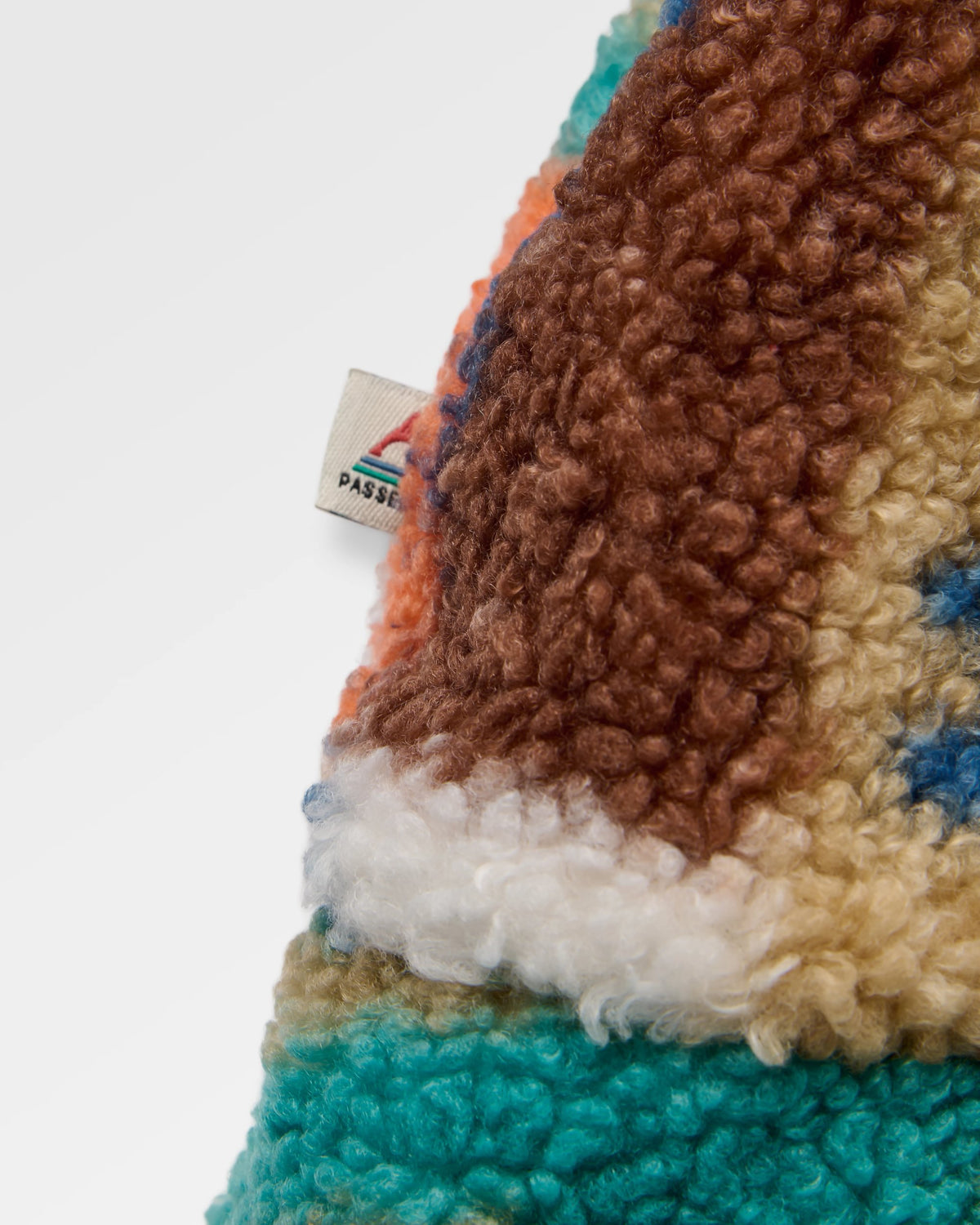 Lucia Sherpa Fleece - Lost On Purpose Pacific Green - Flatlay