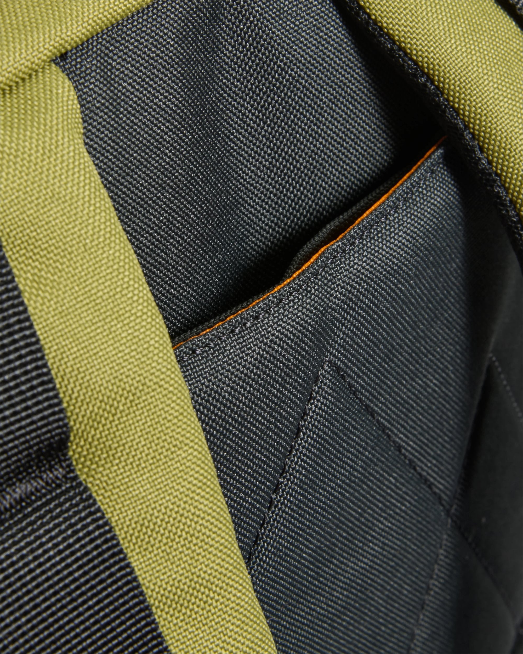 Boondocker Expandable Travel Pack - Black/Khaki - Flatlay