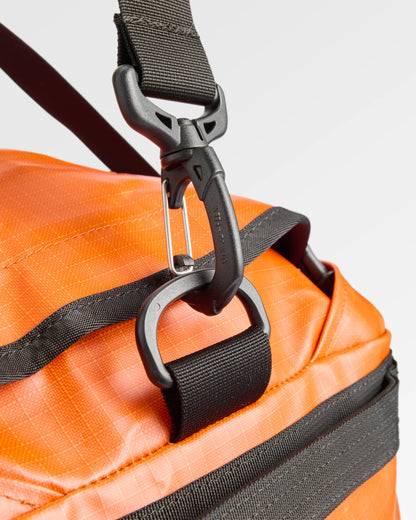 Roamer Recycled 40L Duffel Bag - Sunrise Orange - Flatlay