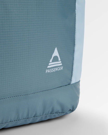Travelscape Light Tote - Stormy Blue - Flatlay