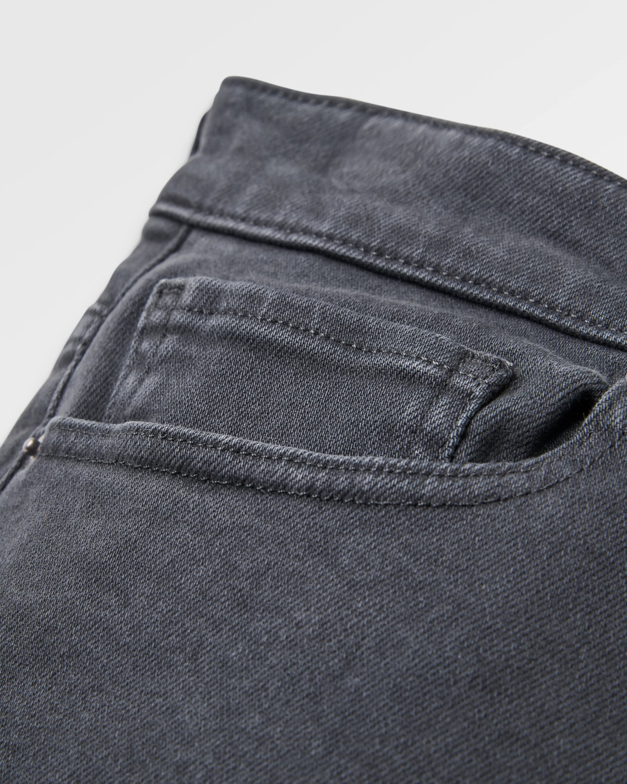 Farloche Organic Cotton Jeans - Black - Flatlay