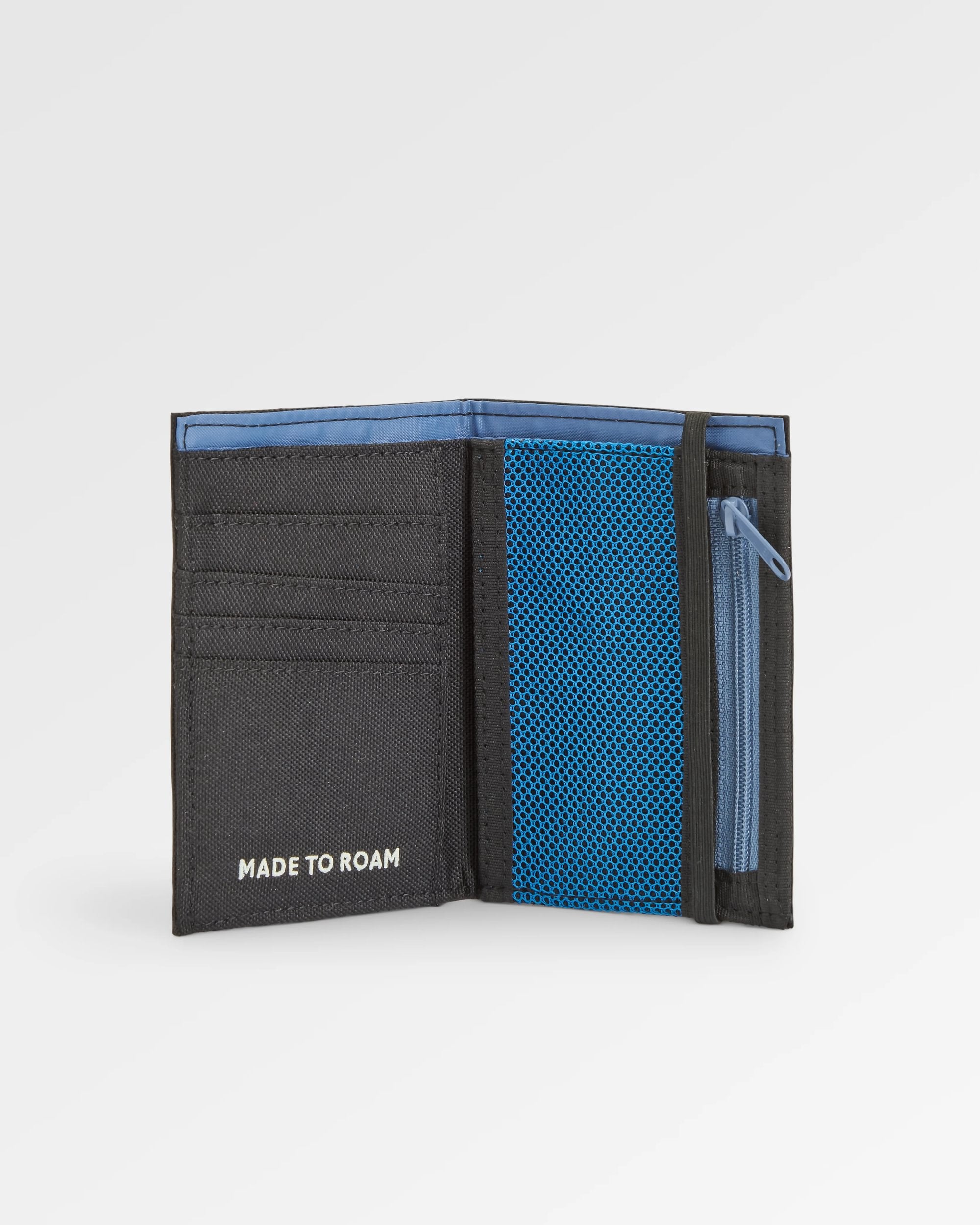 Essentials Recycled Wallet - Phantom Black - Flatlay