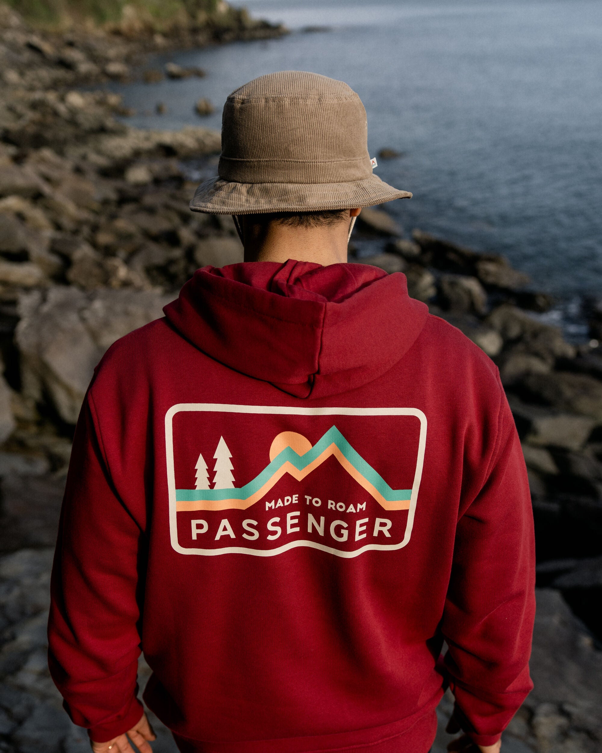 Made To Roam Hoodie - Forest Berry - Lifestyle