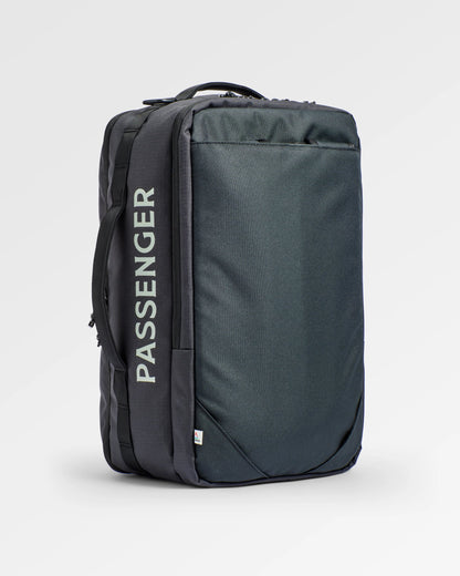 Wayfarer Recycled Backpack Duffel - Black - Flatlay