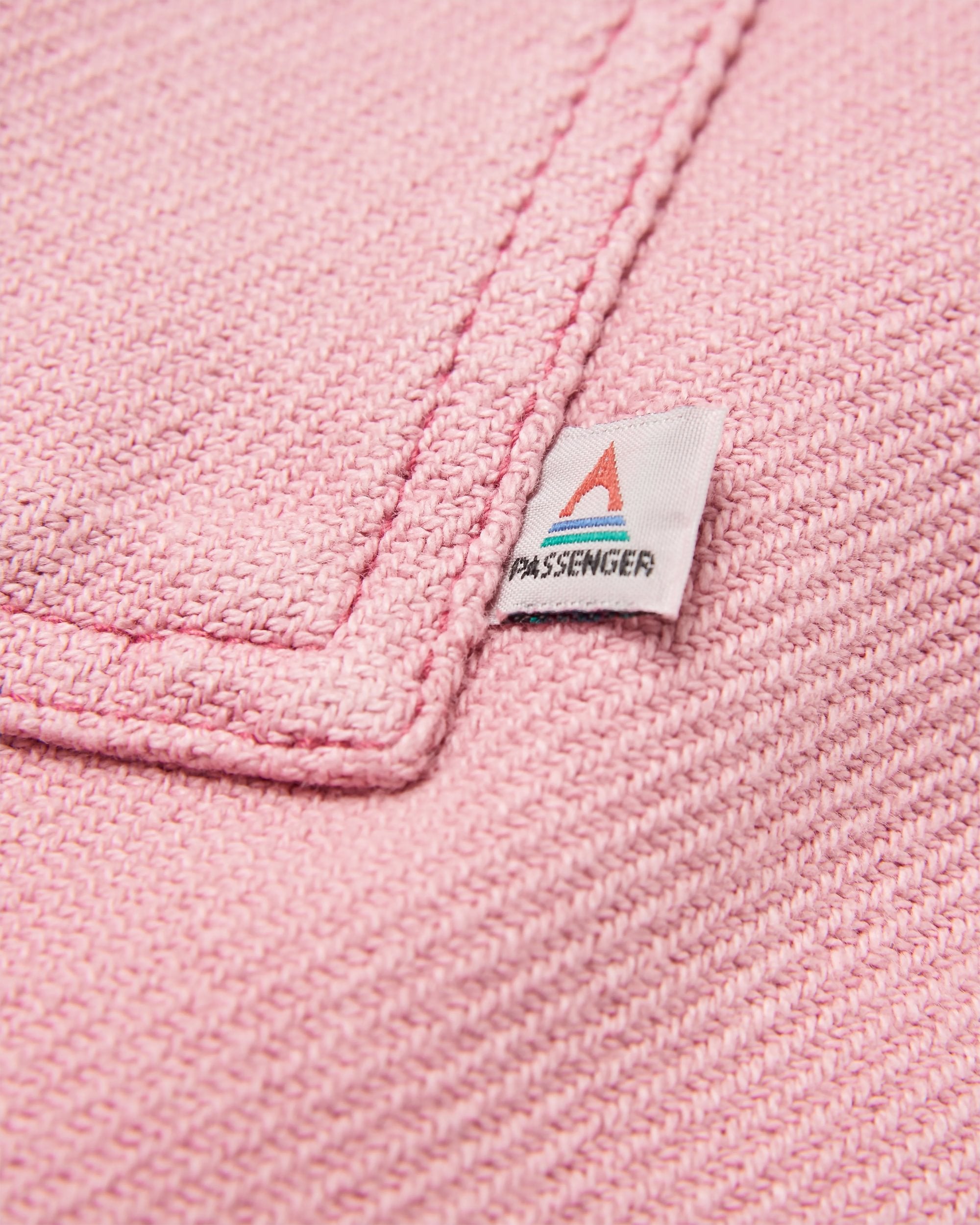 Maya Twill Overshirt - Pink Haze - Flatlay