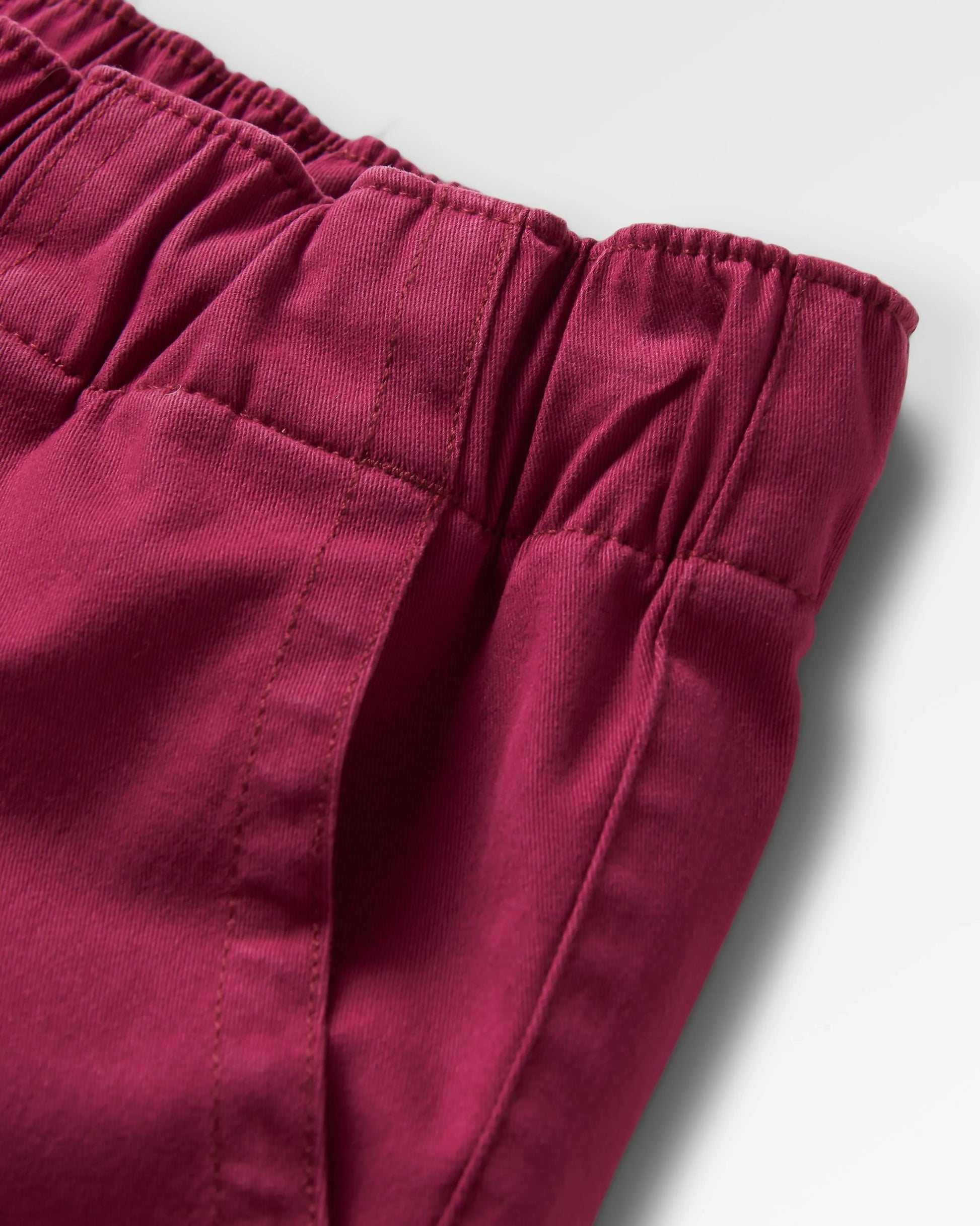 Carriso Organic Cotton Shorts - Cranberry