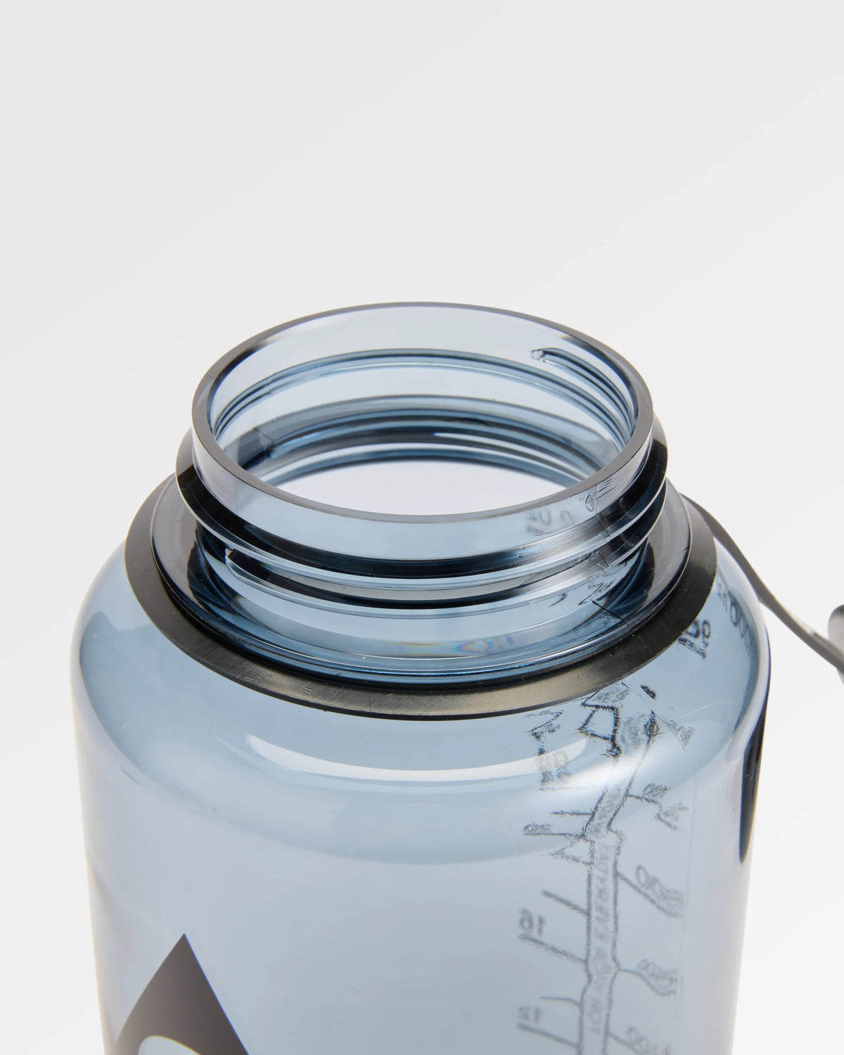 Nalgene 1L Wide Mouth Water Bottle - Black - Flatlay