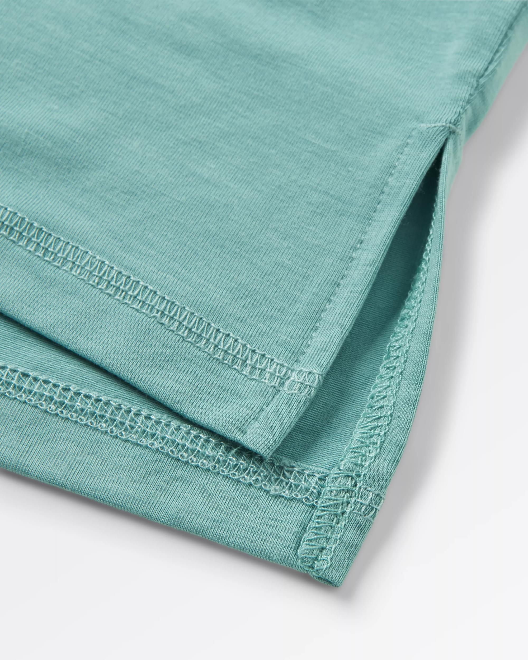 Classic Active Recycled T-Shirt - Shallow Waters - Flatlay