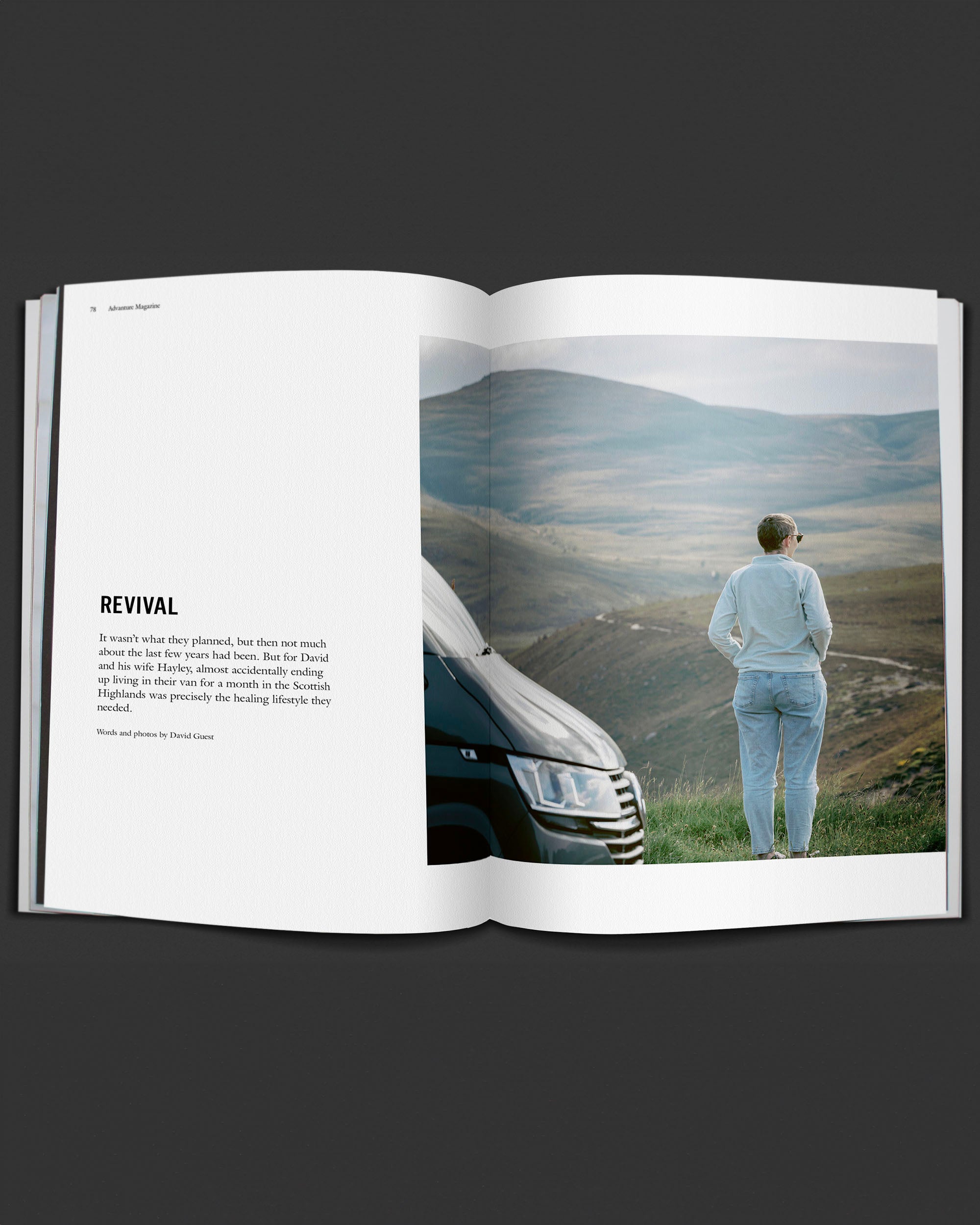 Advanture Magazine Issue 11 - No Colour - Flatlay