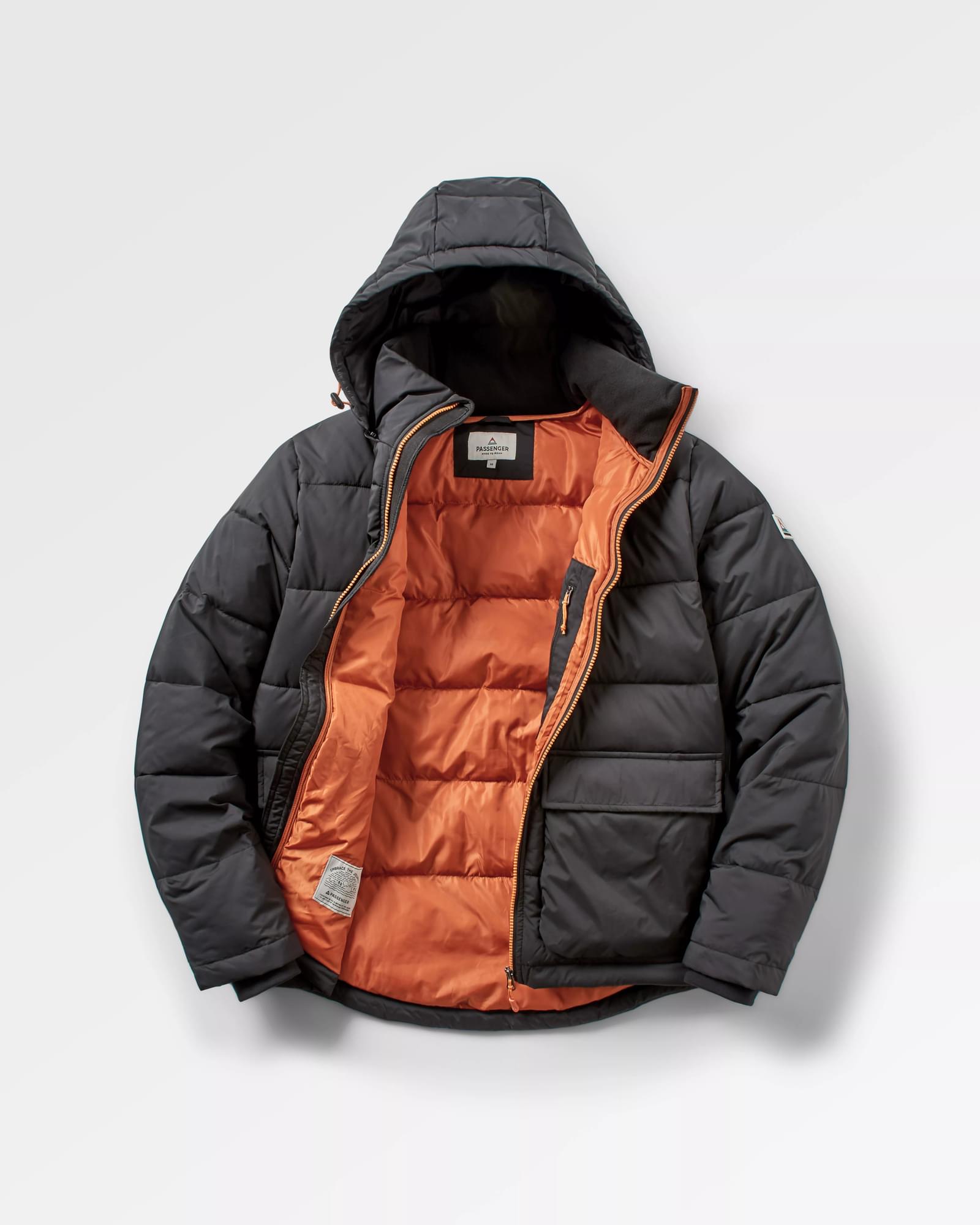 Manitoba Recycled 2.0 Jacket - Black - Flatlay