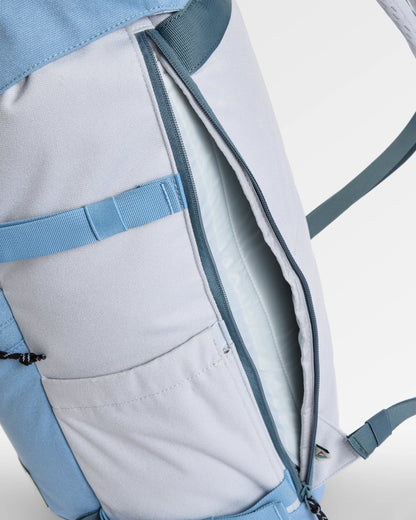 Vantage 24L Backpack - Faded Denim/ Grey Blue - Flatlay