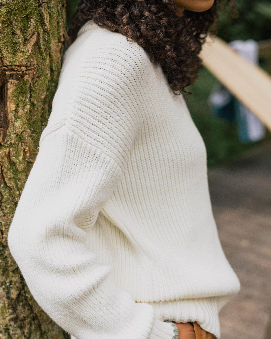 Gondwana Classic Knitted Jumper - Off White