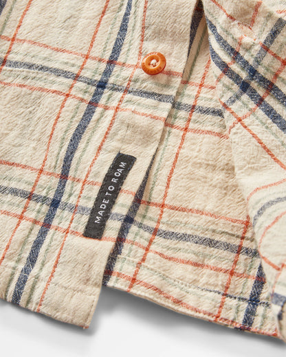 Chill Organic Cotton Check Shirt - Birch