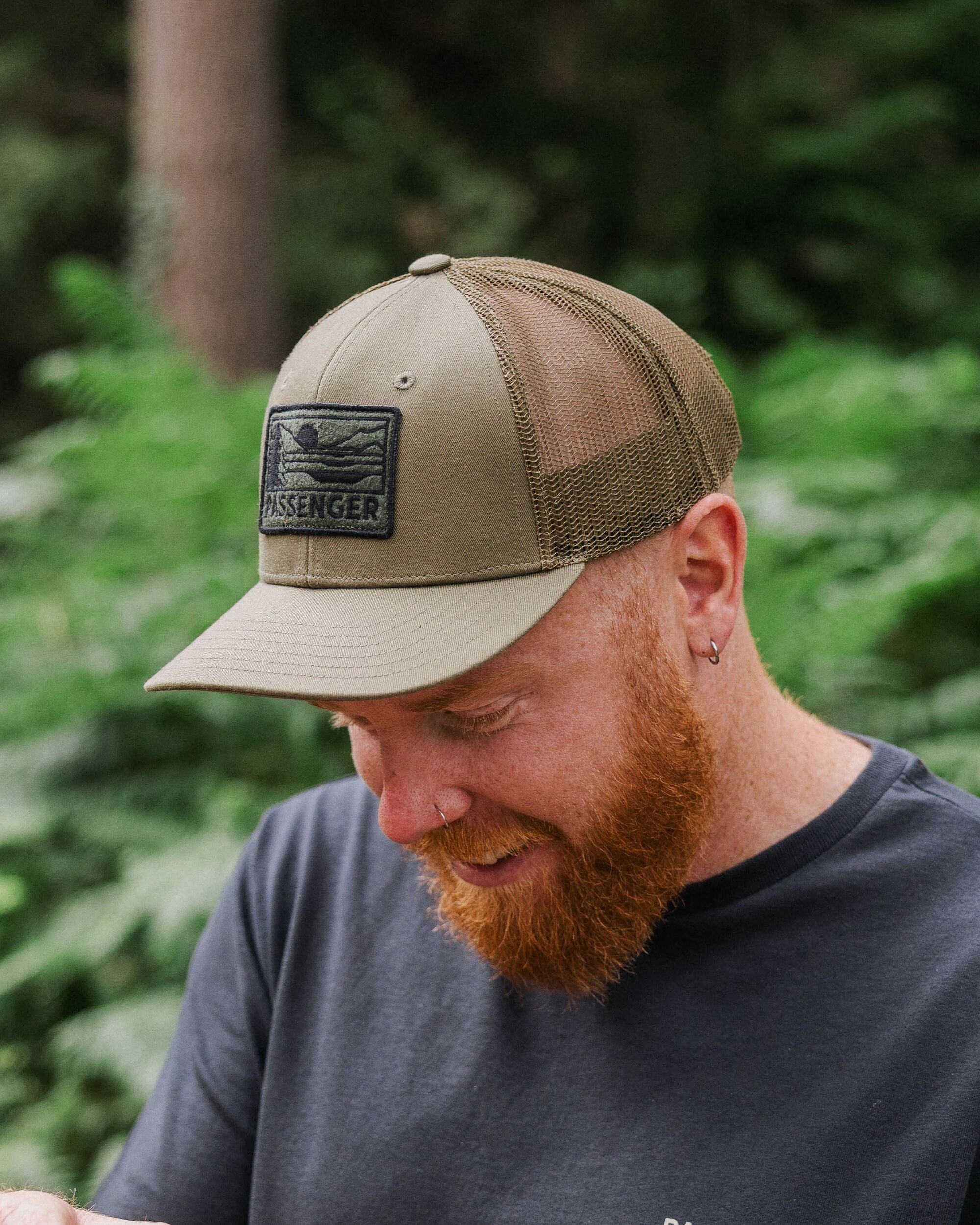 Roamer Mesh Trucker Cap - Khaki - Lifestyle - Male